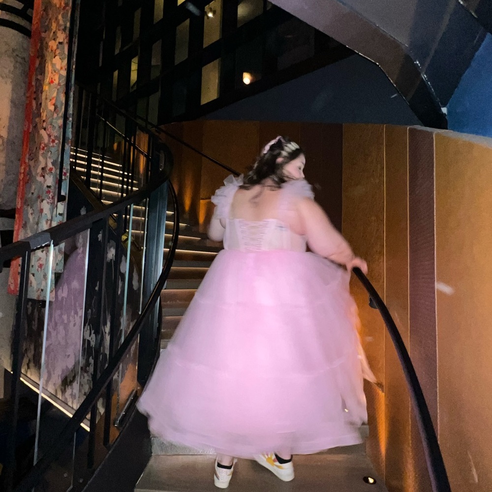 Pink tulle dress Ava Gown - Picture 2 of 2